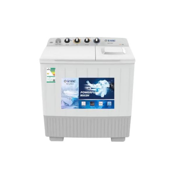 غسالة ايكون حوضين 14 كيلو - موديل - WMTT1400