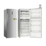 ثلاجة سوبر جنرال بابين 19 قدم نوفروست انفرتر – فضي KSGR710i