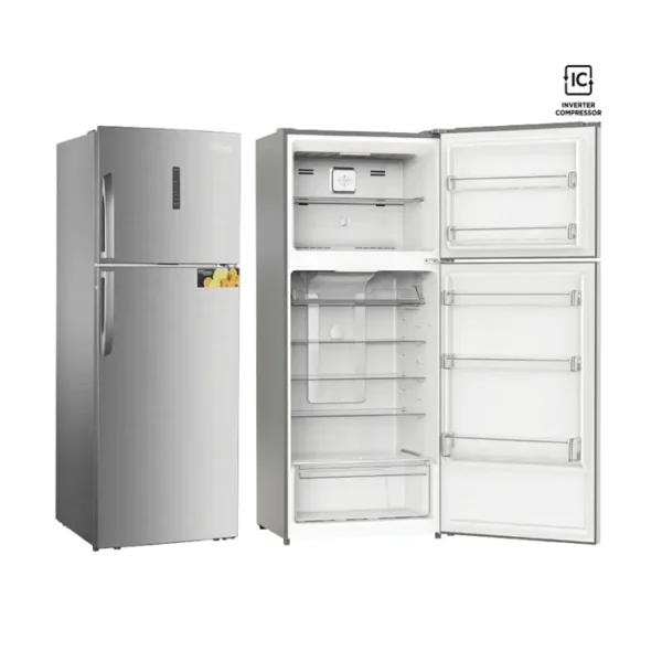 ثلاجة سوبر جنرال بابين 19 قدم نوفروست انفرتر – فضي KSGR710i