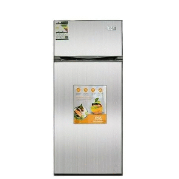 ثلاجة وفريزر يونكس بابين 7.4 قدم 210 لتر فضي - OMRF212