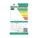 ⁦غسالة سوبر جنرال تحميل امامي 13 كجم مع سخان مدمج 15 برنامج KSGWD13800CMB⁩ - الصورة ⁦2⁩