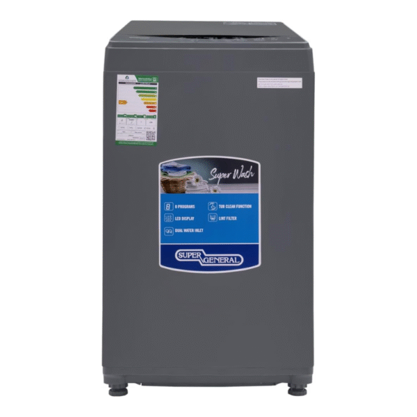 غسالة سوبر جنرال علوي 7 ك مضخة تصريف و وظيفة نظام قفل للاطفال KSGW725