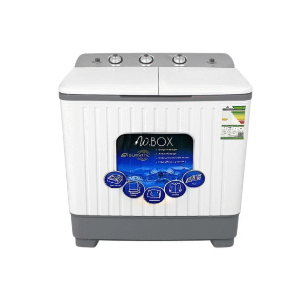 غسالة دبليو بوكس حوضين 7 كجم  - أبيض - WB9010L