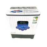 غسالة دبليو بوكس حوضين 8.5 كيلو - أبيض - KB1213L