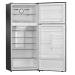 ⁦ثلاجة البا بابين 18.6 قدم استيل ELBA-528S⁩ - الصورة ⁦2⁩