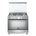 فرن البا غاز ايطالي 90سم 5عيون شبك عريض  CXX965GSA