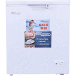 فريزر سوبر جنرال افقي مقاس 5.12 قدم، 145 لتر، ابيض - KSGF222HM