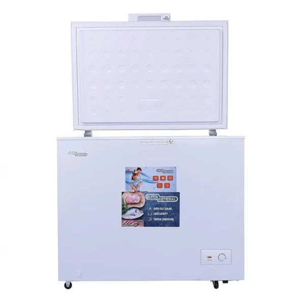فريزر سوبر جنرال ارضي 199 لتر  KSGF245HM